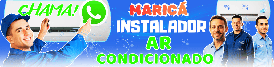 instalador de ar condicionado na regi&atilde;o de Maric&aacute;